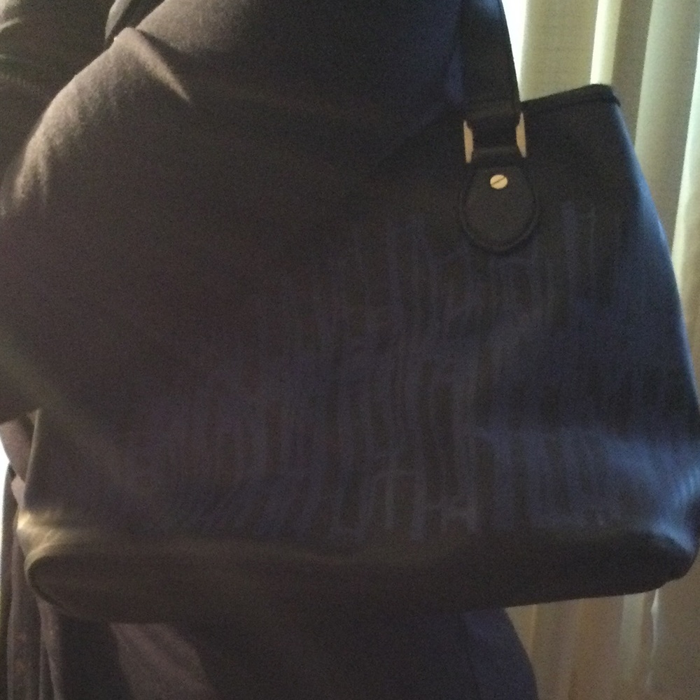 LAMB Black And Blue Handbag